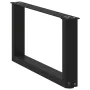 Patas de mesa de centro forma U 2uds acero negro 70x(30-31) cm by , Table legs - Ref: Foro24-4013144, Price: 61,11 €, Discoun...