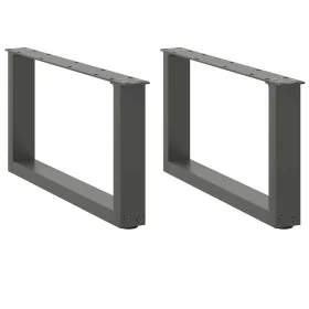 Patas de mesa centro forma U 2uds acero antracita 70x(30-31) cm von , Tischbeine - Ref: Foro24-4013146, Preis: 63,65 €, Rabat...