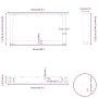 Patas de mesa centro forma U 2uds acero antracita 70x(30-31) cm de , Patas para mesas - Ref: Foro24-4013146, Precio: 63,65 €,...