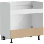 Mueble bajo para fregadero Kalmar gris hormigón 80x46x81,5 cm von , Küchenschränke - Ref: Foro24-853451, Preis: 70,58 €, Raba...