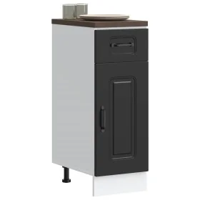 Mueble bajo de cocina Kalmar madera de ingeniería negra von , Küchenschränke - Ref: Foro24-853458, Preis: 64,23 €, Rabatt: %