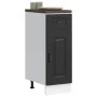 Mueble bajo de cocina Kalmar madera de ingeniería negra von , Küchenschränke - Ref: Foro24-853458, Preis: 64,23 €, Rabatt: %