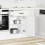 Mueble bajo cocina Kalmar madera ingeniería blanca alto brillo von , Küchenschränke - Ref: Foro24-853479, Preis: 106,33 €, Ra...