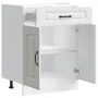 Mueble bajo de cocina Kalmar madera de ingeniería blanca de , Armarios de cocina - Ref: Foro24-853487, Precio: 86,38 €, Descu...