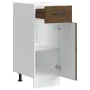 Mueble bajo de cocina Kalmar madera ingeniería de roble marrón by , Kitchen cabinets - Ref: Foro24-853464, Price: 59,87 €, Di...