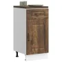 Mueble bajo de cocina Kalmar de madera ingeniería roble ahumado de , Armarios de cocina - Ref: Foro24-853472, Precio: 80,59 €...
