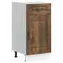 Mueble bajo de cocina Kalmar de madera ingeniería roble ahumado de , Armarios de cocina - Ref: Foro24-853472, Precio: 80,59 €...