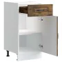Mueble bajo de cocina Kalmar de madera ingeniería roble ahumado de , Armarios de cocina - Ref: Foro24-853472, Precio: 80,59 €...
