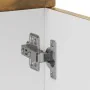 Mueble bajo de cocina Kalmar de madera ingeniería roble ahumado de , Armarios de cocina - Ref: Foro24-853472, Precio: 80,59 €...