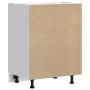 Mueble bajo de cocina Kalmar madera de ingeniería gris hormigón de , Armarios de cocina - Ref: Foro24-853491, Precio: 86,14 €...