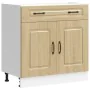 Mueble bajo de cocina Kalmar madera ingeniería de roble sonoma von , Küchenschränke - Ref: Foro24-853500, Preis: 94,89 €, Rab...