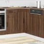 Mueble bajo esquinero de cocina Kalmar marrón roble by , Kitchen cabinets - Ref: Foro24-853514, Price: 101,14 €, Discount: %