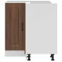 Mueble bajo esquinero de cocina Kalmar marrón roble by , Kitchen cabinets - Ref: Foro24-853514, Price: 101,14 €, Discount: %