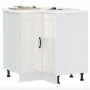 Mueble cocina esquina Kalmar madera ingeniería blanco brillante by , Kitchen cabinets - Ref: Foro24-853509, Price: 113,99 €, ...