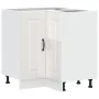 Mueble cocina esquina Kalmar madera ingeniería blanco brillante by , Kitchen cabinets - Ref: Foro24-853509, Price: 113,99 €, ...