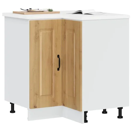 Mueble bajo esquinero cocina Kalmar madera de roble artesanal de , Armarios de cocina - Ref: Foro24-853516, Precio: 104,77 €,...