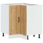 Mueble bajo esquinero cocina Kalmar madera de roble artesanal de , Armarios de cocina - Ref: Foro24-853516, Precio: 104,77 €,...