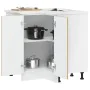 Mueble bajo esquinero cocina Kalmar madera de roble artesanal de , Armarios de cocina - Ref: Foro24-853516, Precio: 104,77 €,...