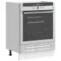 Mueble de horno Kalmar gris sonoma madera reconstituida de , Armarios de cocina - Ref: Foro24-853523, Precio: 63,04 €, Descue...