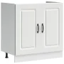 Mueble bajo para fregadero Kalmar blanco 80x46x81,5 cm de , Armarios de cocina - Ref: Foro24-853447, Precio: 77,65 €, Descuen...