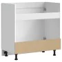 Mueble bajo para fregadero Kalmar blanco 80x46x81,5 cm de , Armarios de cocina - Ref: Foro24-853447, Precio: 77,65 €, Descuen...