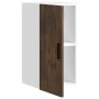 Armario de pared cocina Porto madera ingeniería roble ahumado by , Kitchen cabinets - Ref: Foro24-854022, Price: 51,21 €, Dis...