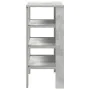 Mueble zapatero madera contrachapada gris hormigón 61x32x70 cm de , Zapateros y organizadores de calzado - Ref: Foro24-859845...