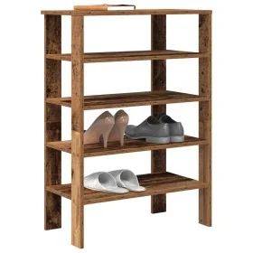 Mueble zapatero madera contrachapada madera vieja 61x32x87,5 cm von , Schuhregale und Schuhorganisatoren - Ref: Foro24-859858...