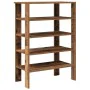 Mueble zapatero madera contrachapada madera vieja 61x32x87,5 cm de , Zapateros y organizadores de calzado - Ref: Foro24-85985...