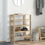 Mueble zapatero madera contrachapada roble sonoma 61x32x87,5 cm de , Zapateros y organizadores de calzado - Ref: Foro24-85985...