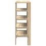 Mueble zapatero madera contrachapada roble sonoma 61x32x87,5 cm de , Zapateros y organizadores de calzado - Ref: Foro24-85985...