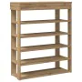 Zapatero artesanal de madera contrachapada 80x30x98 cm von , Schuhregale und Schuhorganisatoren - Ref: Foro24-859940, Preis: ...