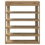 Zapatero artesanal de madera contrachapada 80x30x98 cm von , Schuhregale und Schuhorganisatoren - Ref: Foro24-859940, Preis: ...