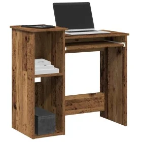 Escritorio estantes madera ingeniería envejecida 84x40x78 cm von , Schreibtische - Ref: Foro24-860452, Preis: 71,31 €, Rabatt: %