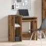 Escritorio estantes madera ingeniería envejecida 84x40x78 cm by , Desks - Ref: Foro24-860452, Price: 71,31 €, Discount: %