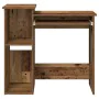 Escritorio estantes madera ingeniería envejecida 84x40x78 cm by , Desks - Ref: Foro24-860452, Price: 71,31 €, Discount: %