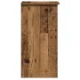 Escritorio estantes madera ingeniería envejecida 84x40x78 cm by , Desks - Ref: Foro24-860452, Price: 71,31 €, Discount: %