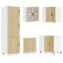 Mueble cocina Porto roble sonoma 14 pzas madera contrachapada von , Küchenschränke - Ref: Foro24-3314994, Preis: 993,59 €, Ra...