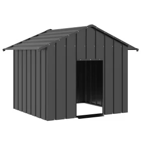 Caseta para perros con techo acero galvanizado 131x101x102 cm von , Hundehütten - Ref: Foro24-4100917, Preis: 121,71 €, Rabat...