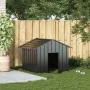 Caseta para perros con techo acero galvanizado 131x101x102 cm de , Casetas para perros - Ref: Foro24-4100917, Precio: 121,61 ...