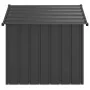 Caseta para perros con techo acero galvanizado 131x101x102 cm de , Casetas para perros - Ref: Foro24-4100917, Precio: 121,61 ...
