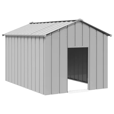 Caseta para perros con techo acero galvanizado 113x153x101 cm by , Dog kennels - Ref: Foro24-4100920, Price: 128,11 €, Discou...