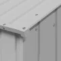 Caseta para perros con techo acero galvanizado 113x153x101 cm by , Dog kennels - Ref: Foro24-4100920, Price: 128,11 €, Discou...