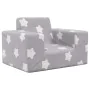 Sofá para niños felpa suave gris claro con estrellas von , Baby- und Kleinkindmöbel - Ref: Foro24-4104772, Preis: 31,16 €, Ra...