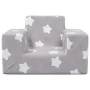 Sofá para niños felpa suave gris claro con estrellas von , Baby- und Kleinkindmöbel - Ref: Foro24-4104772, Preis: 31,16 €, Ra...
