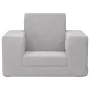 Sofá cama infantil felpa suave gris claro de , Mobiliario para bebés y niños pequeños - Ref: Foro24-4104785, Precio: 36,81 €,...