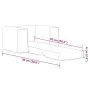 Sofá cama infantil felpa suave gris claro de , Mobiliario para bebés y niños pequeños - Ref: Foro24-4104785, Precio: 36,81 €,...