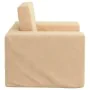 Sofá cama infantil felpa suave color crema by , Baby and Toddler Furniture - Ref: Foro24-4104787, Price: 38,47 €, Discount: %