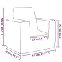 Sofá para niños felpa suave color crema by , Baby and Toddler Furniture - Ref: Foro24-4104793, Price: 35,70 €, Discount: %