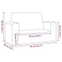 Sofá para niños de 2 plazas de felpa suave rosa von , Baby- und Kleinkindmöbel - Ref: Foro24-4104801, Preis: 47,01 €, Rabatt: %